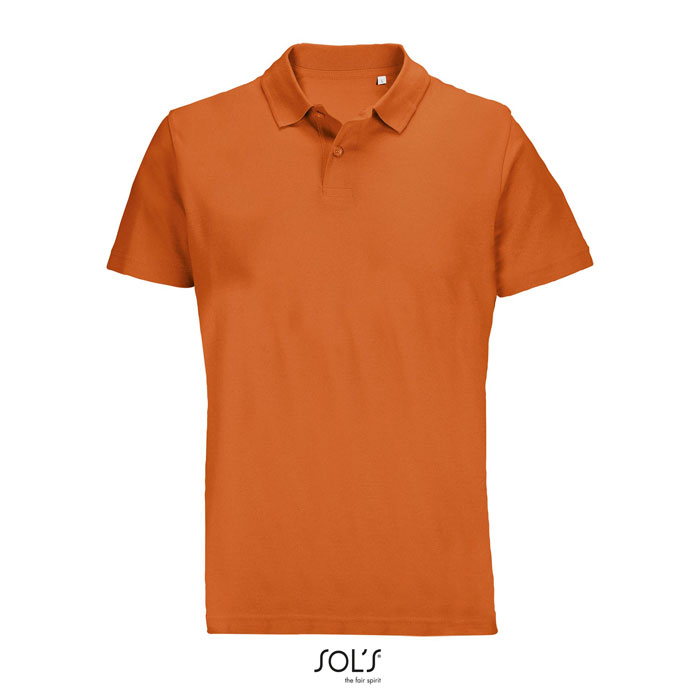 Polo unisexe personnalisé coton PULSE Orange 1